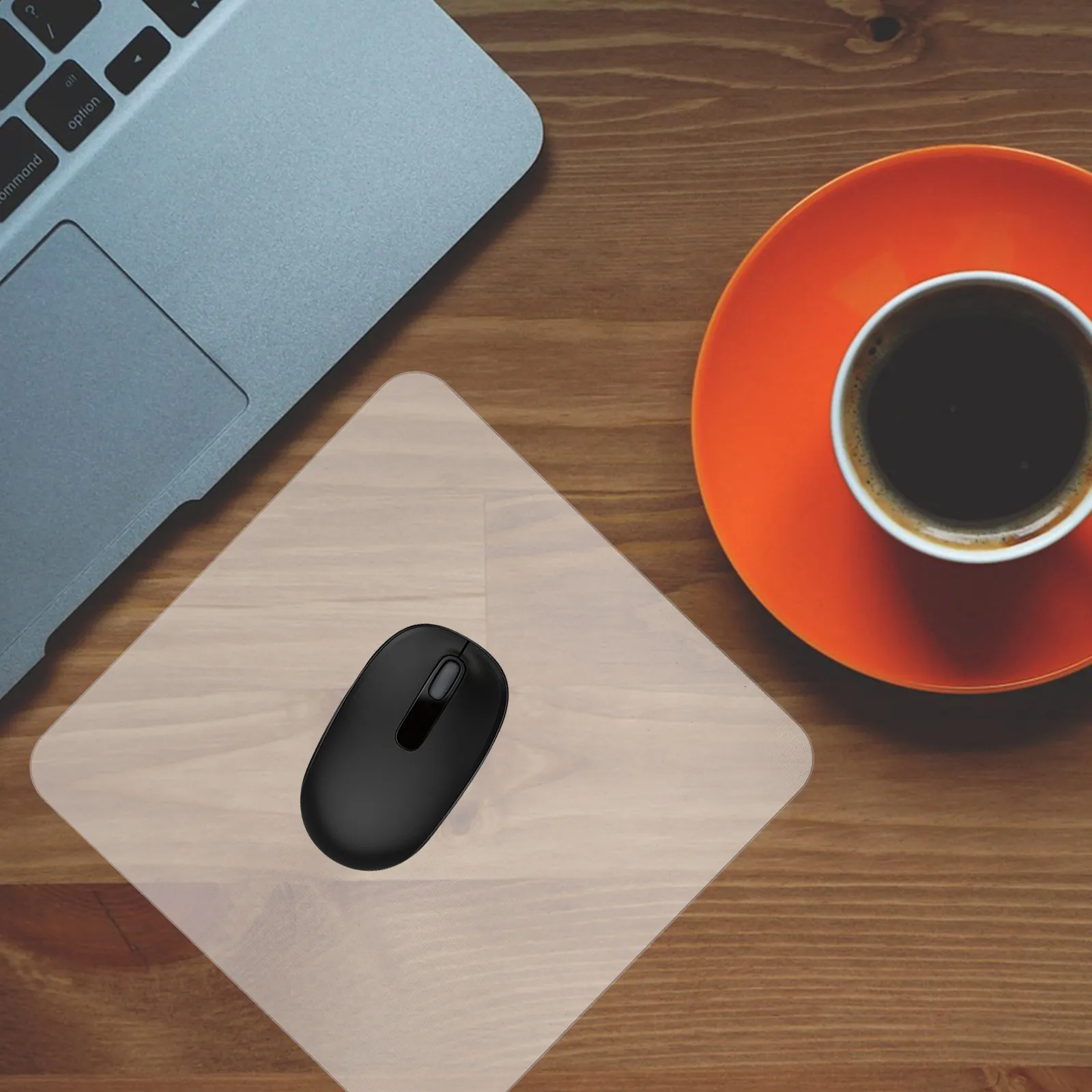 

Glass Mousepad Extra Large Clear Desk Pad for Pc Laptop Gaming High Precision Smooth Surface Glass Mousepad