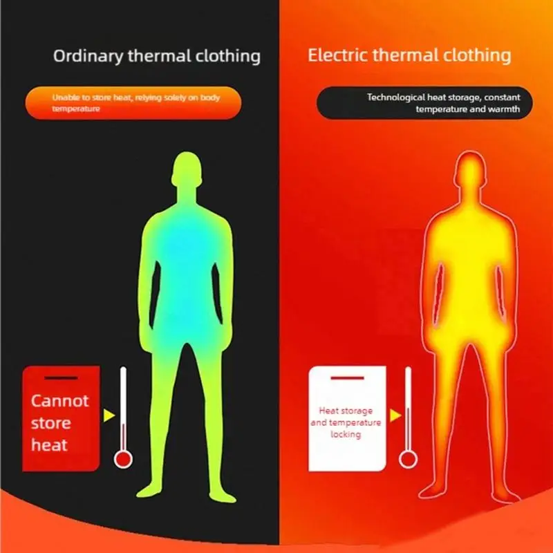 M6CD 9 구역 가열 조끼(USB 전원 제어 포함) 방풍 스탠드 칼라 야외 스포츠용 겨울 열 민소매 코트
