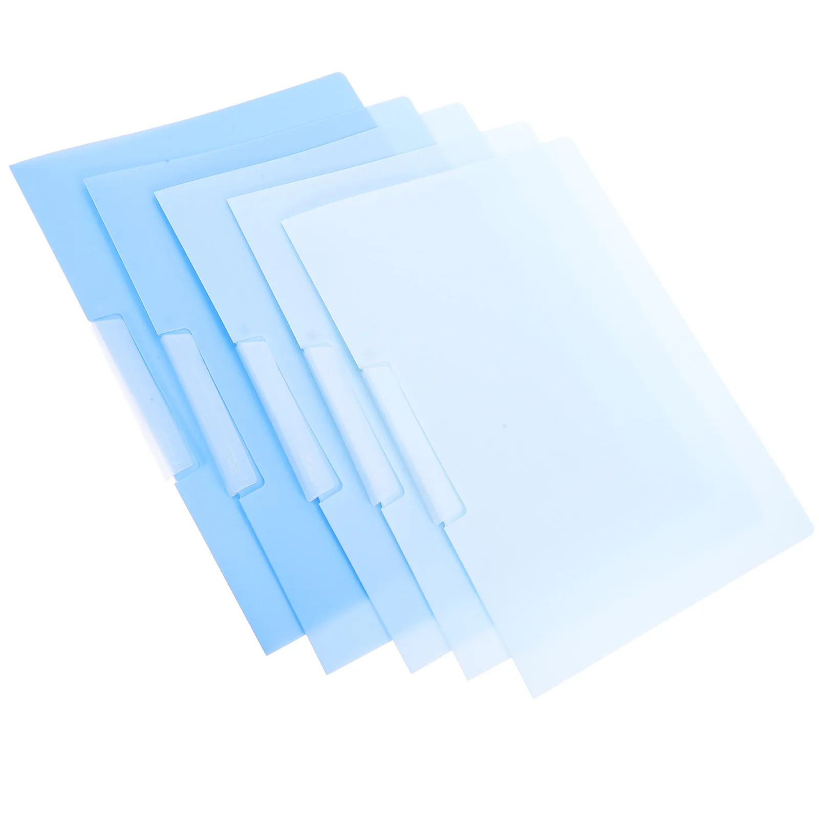 

Набор из 5 папок-скоросшивателей формата А4 с поворотной боковой застежкой, сверхпрочные, из полипропилена, для документов, для офиса, школы, дома, бизнеса и проектов