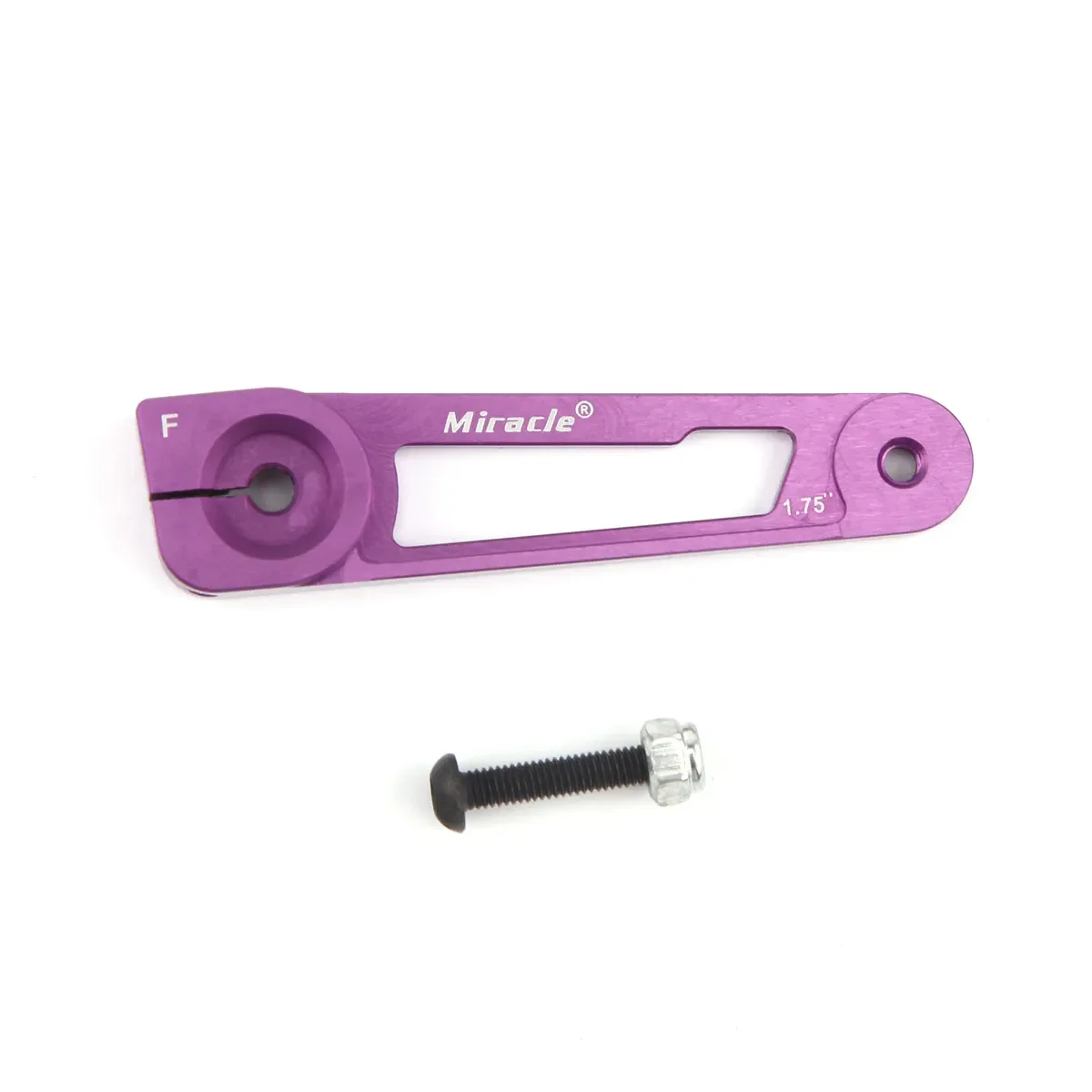 Demi-bras de contrôle rapide pour Servo Futaba, accessoires Miracle Hobby, 25T, 1.75 ", 1 pièce