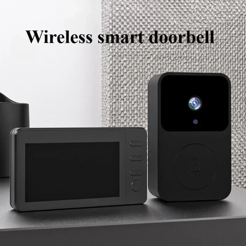 Doorbell With Camera Wireless Video Doorbell WIFI HD Outdoor Phone Door Bell Camera Security Intercom Free Cloud Storage