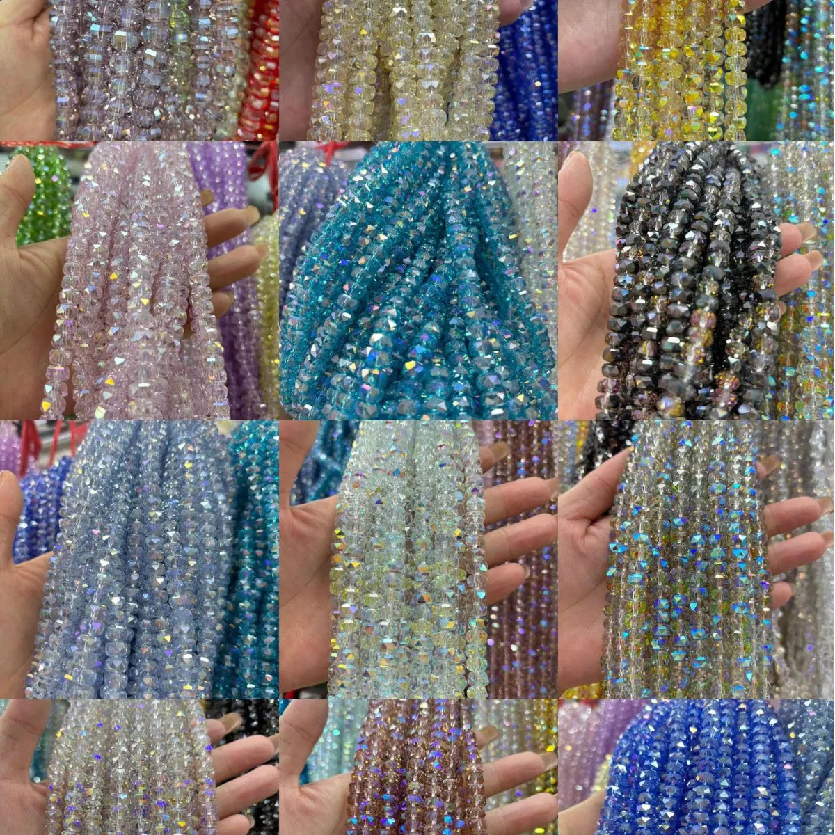 105PCS 4MM Crystal …
