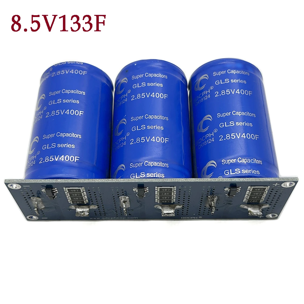 GDCPH 8.5V Series Automotive Rectifier Module 133F 166F 233F 2.85V 500F 400F 700F 3Pcs Capacitors With Balance Protect Board