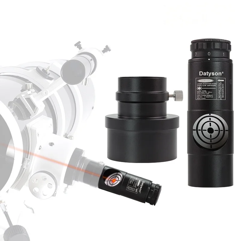 Astronomical Telescope 1.25/2-inch Laser Calibrated Eyepiece Optical Collimator Newtonian Reflector Calibrator