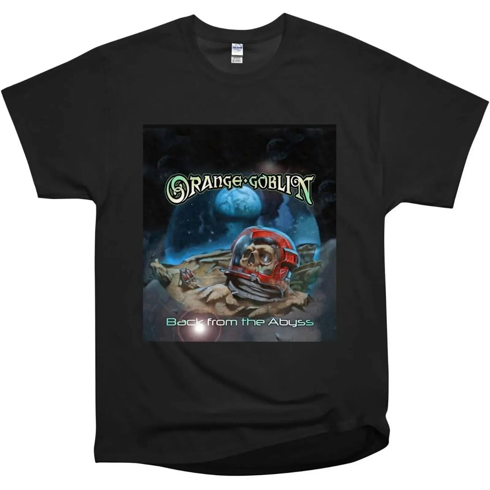 Back from The Abyss Orange Goblin Cool T Shirt NWT Size S 5XL Black Men's vintage Washed Stylish Casual streetwear Soft graphic
