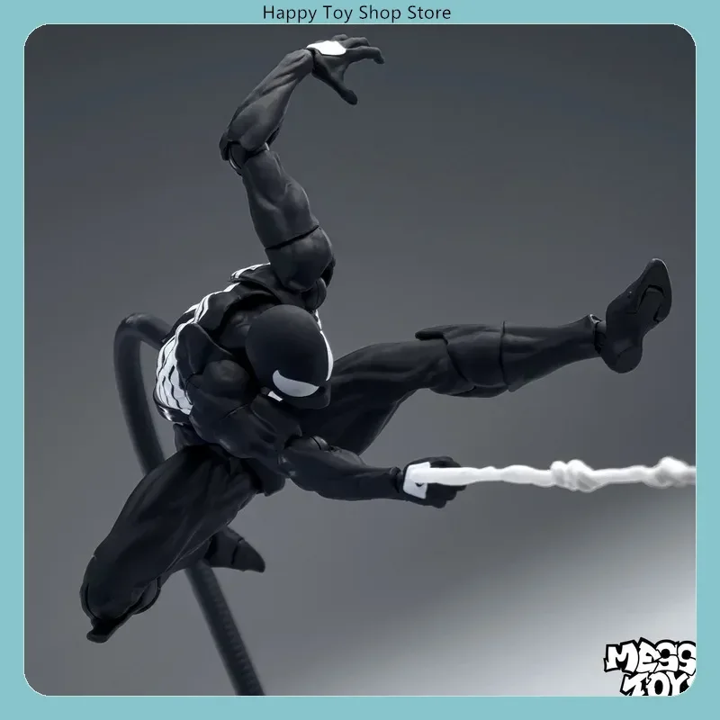spider-man-black-suit-symbiosis-warrior-action-figure-15cm-articulated-joint-pvc-statue-for-desktop-decoration-collectible-gift