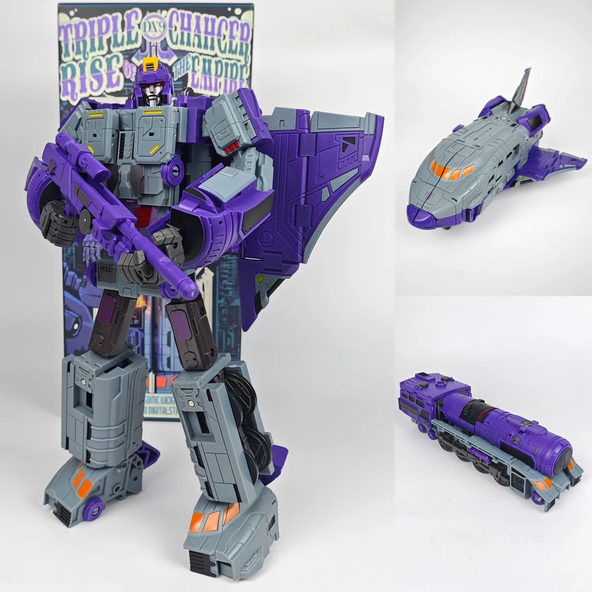 DX9 D05  Astrotrain Big Train Thomas Transformation G1  Action Figure Toys