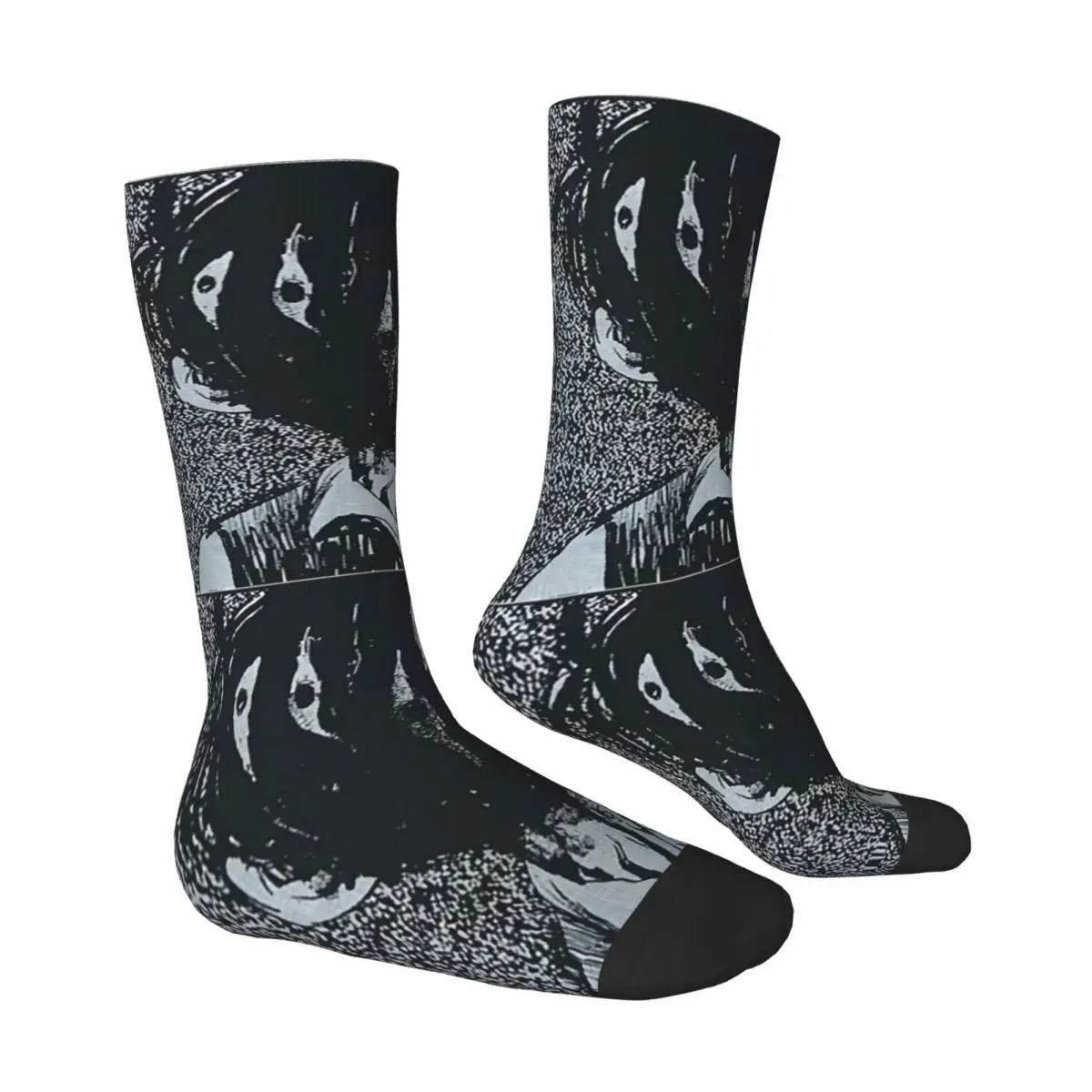 Medias Omori para hombre, calcetines de jugador de terror, calcetines informales medianos suaves, calcetines gráficos antideslizantes para escalada en invierno, regalo