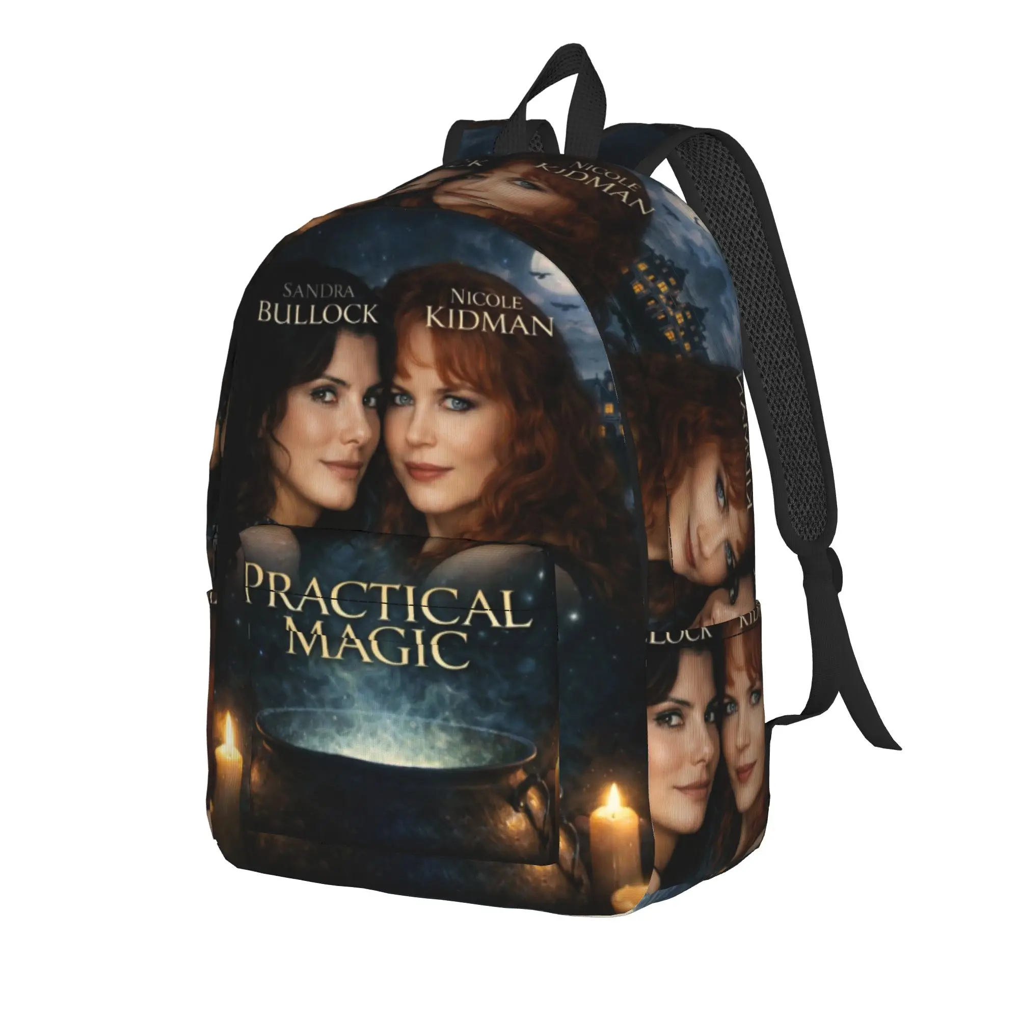 Practical Magic 2 Teenage Backpack Outdoor High School Hiking Travel  Daypack for Men Women Laptop Canvas Bags
