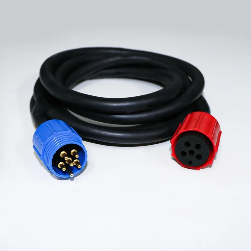 Cabtyre cable Marine equipment Neoprene underwater subconn connector strong current heavy current high temperature resistance