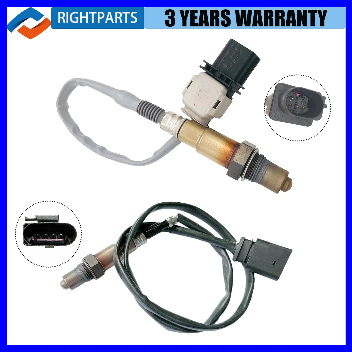 

Upstream&Downstream Oxygen Sensor For Audi A4 A5 A6 Allroad Q5 2.0L 2011 2012 2013 2014 2015 2016 2017 2018 234-5019 234-4754