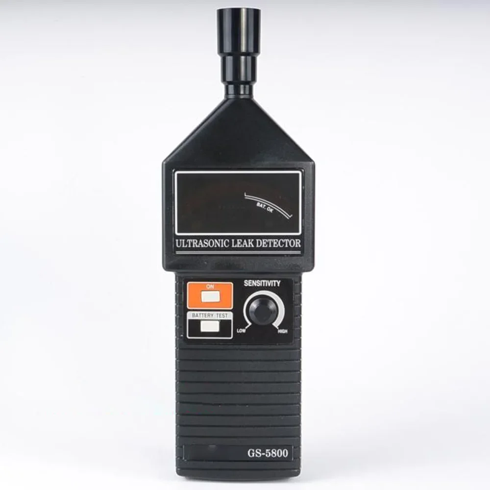 LED GS-5800 Ultraschall Leck Detektor Luft Gas Leckage Meter  20-100KHz Transmitter Reliable Detection Gas Liquid Leakage GS-400