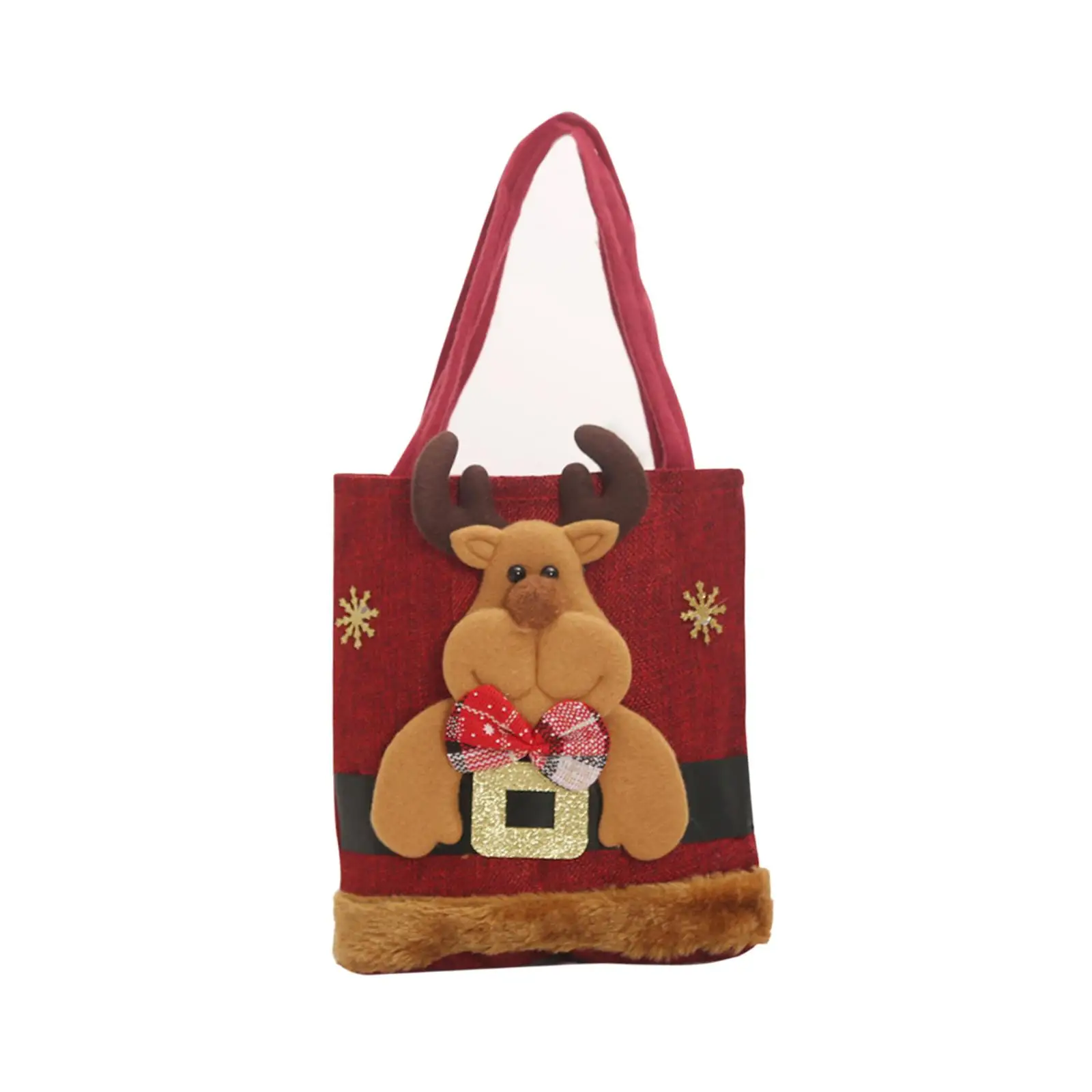 Tas boneka hadiah Natal multifungsi, tas Festival portabel multifungsi, tas boneka