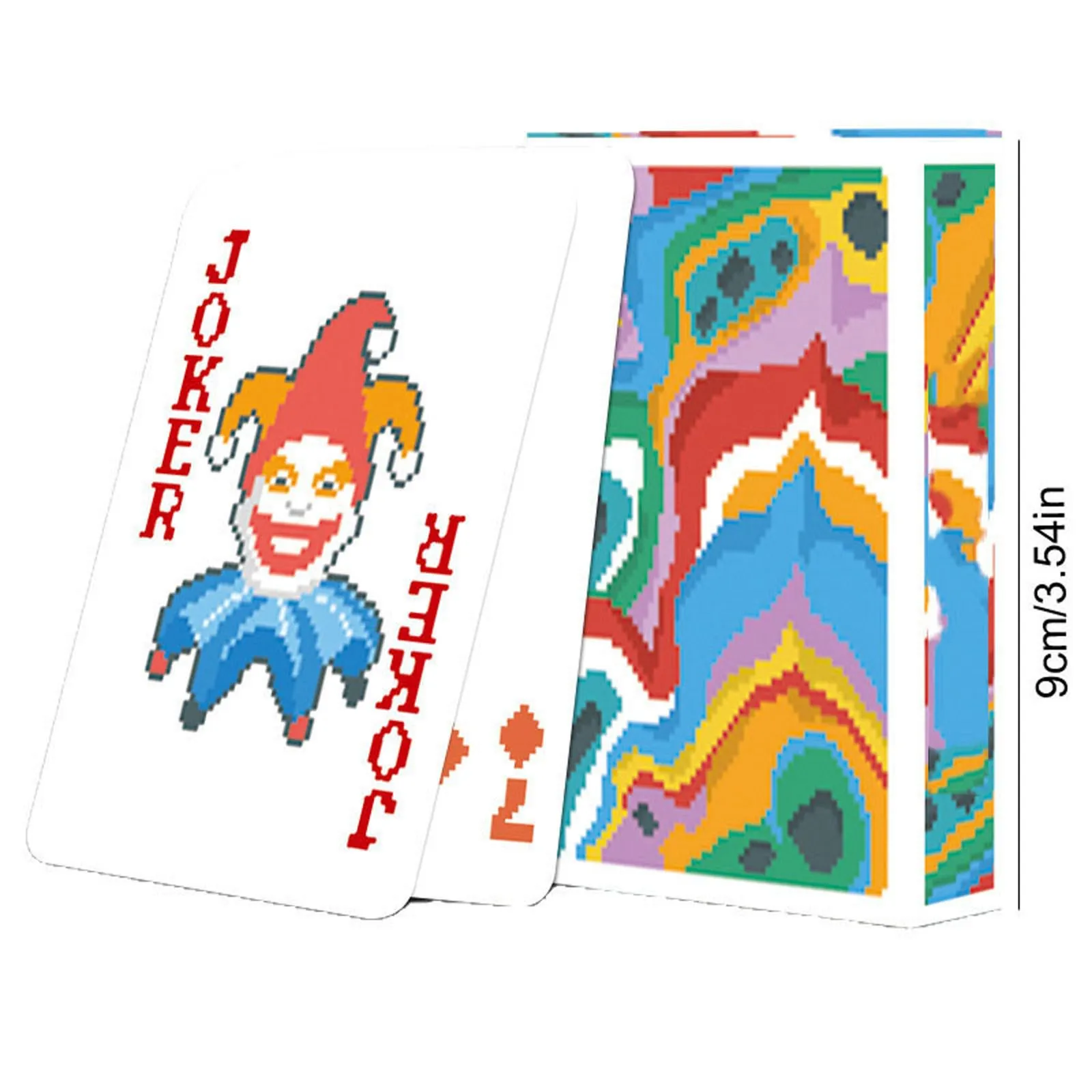54pc Creative Playing Cards Set for Party Games, Adult Drinking & Family Entertainment with Unique Design Patterns