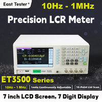 LCR Digital Bridge ET3500 series 100kHz-1MHZ Desktop LCR Tester Meter Capacitance Resistance Impedance Inductance Measure