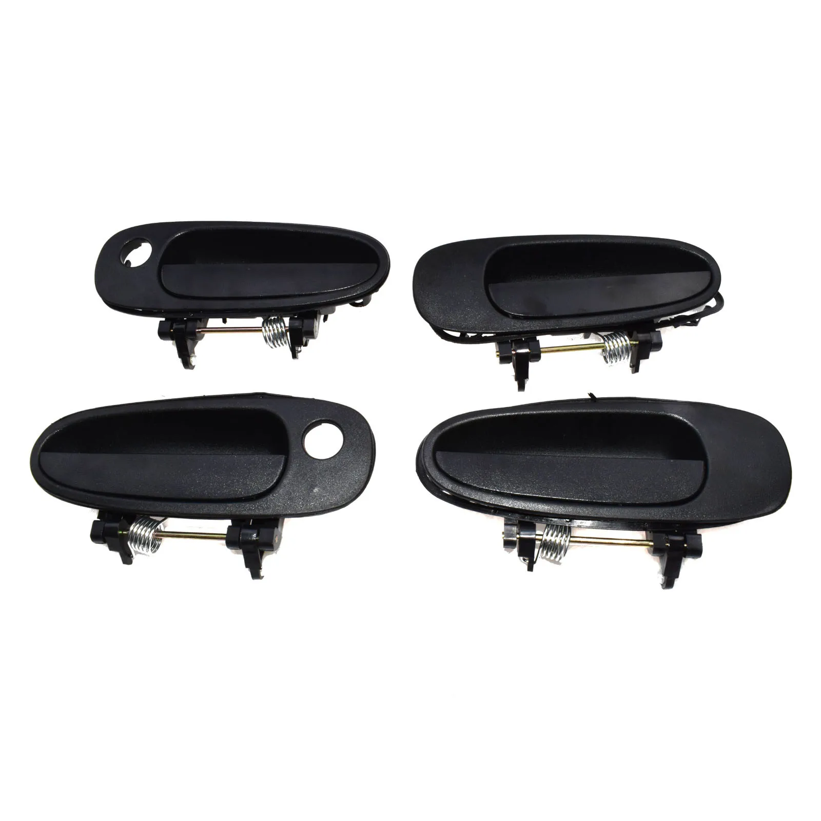 

for Toyota for Corolla 93-97 exterior door handle front and rear left black 4 pieces -