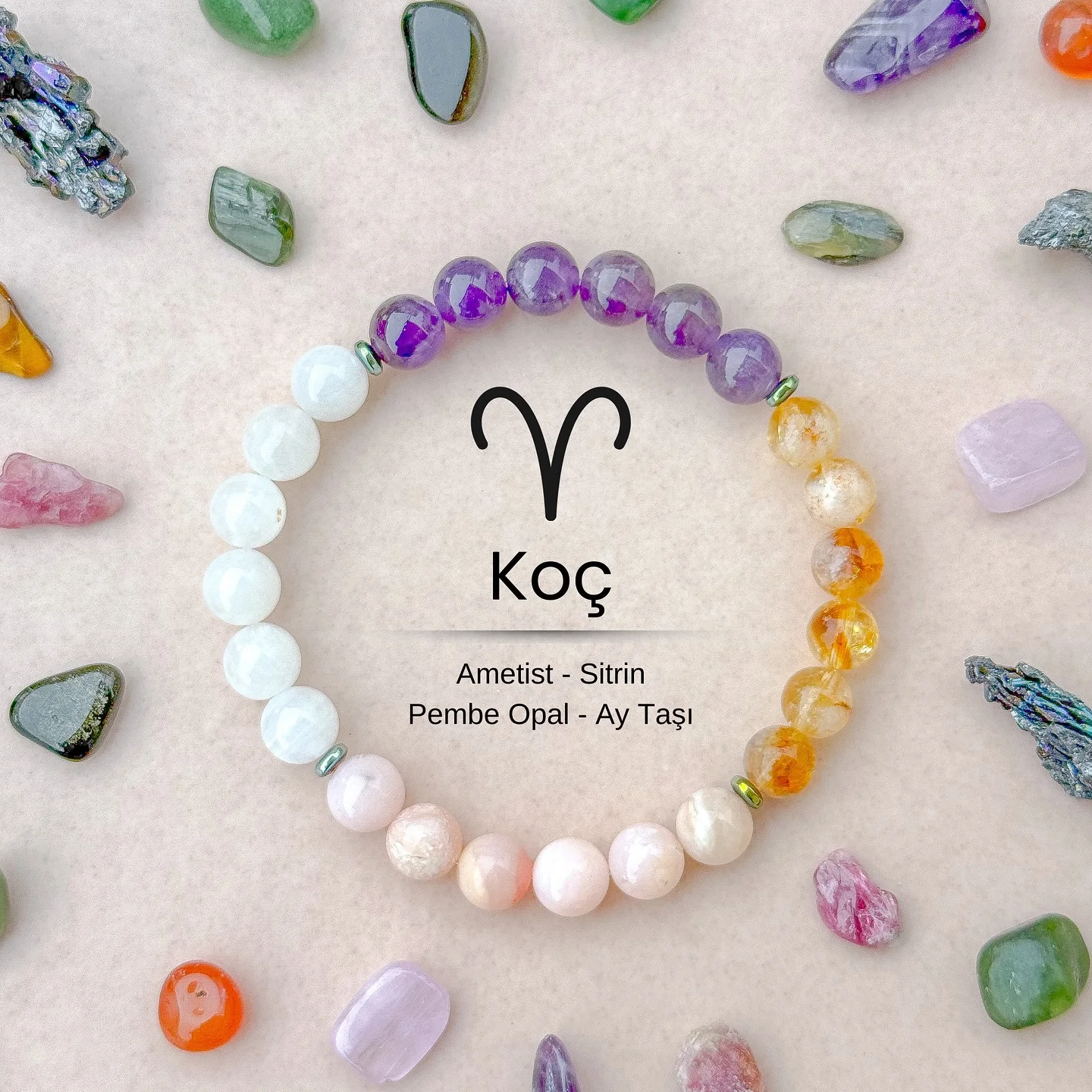 Natural Stone Scorpio Zodiac Bracelet Lapis Lazuli Green Agate Amethyst Bead Jewelry Lucky Gift for Men and Women 원석 팔찌 view 3