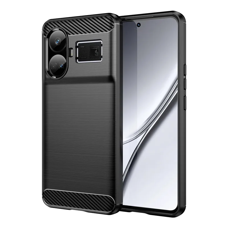 For Realme GT5 Case For Realme GT 5 GT5 5G Cover 6.74 Inch Shockproof Soft Silicone Protective Bumper For Realme GT 5 Coque