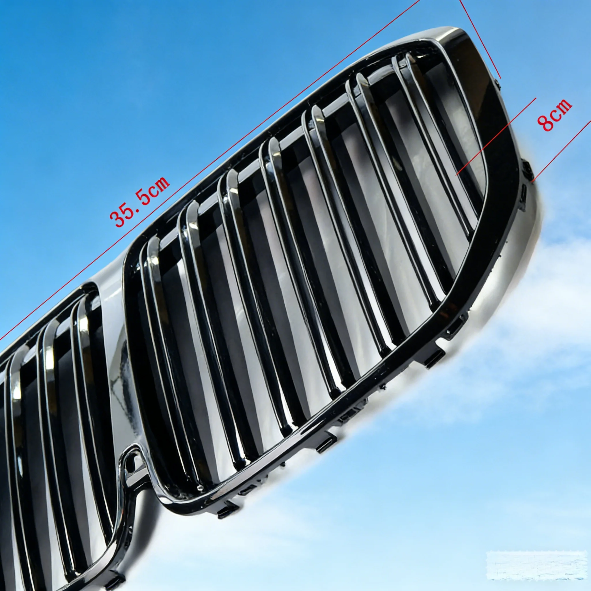 

G07 2019-2022 Dual Line Grille Gloss Black Front Grille For BMW X7 51138745730