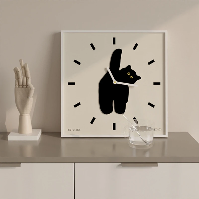 

Minimalist Wall Clock Living Room Noiseless Elegant Bedroom Wall Decor Quartz Watch Clock Mechanism Silent Nordic Accessories