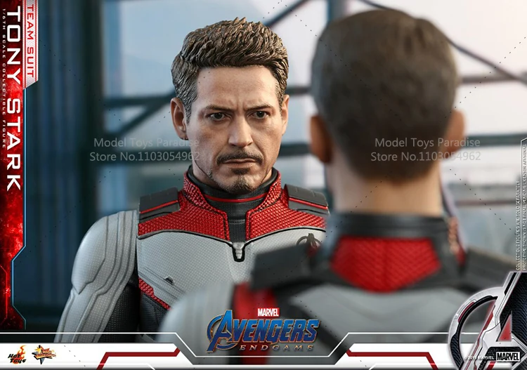 HOTTOYS HT MMS537 1/6 ألعاب قابلة للجمع الرجل الحديدي المنتقمون: Endgame بطل السوبر الجندي توني مجموعة كاملة 12 ''عمل نموذج لجسم الهدايا