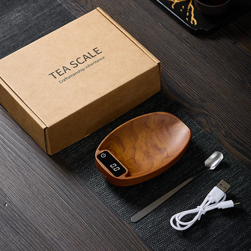 Precision 0.1g Coffee Electronic Scale Mini Digital Kitchen Scale Touch Screen Long Battery Life Espresso Tea Weighing Scale