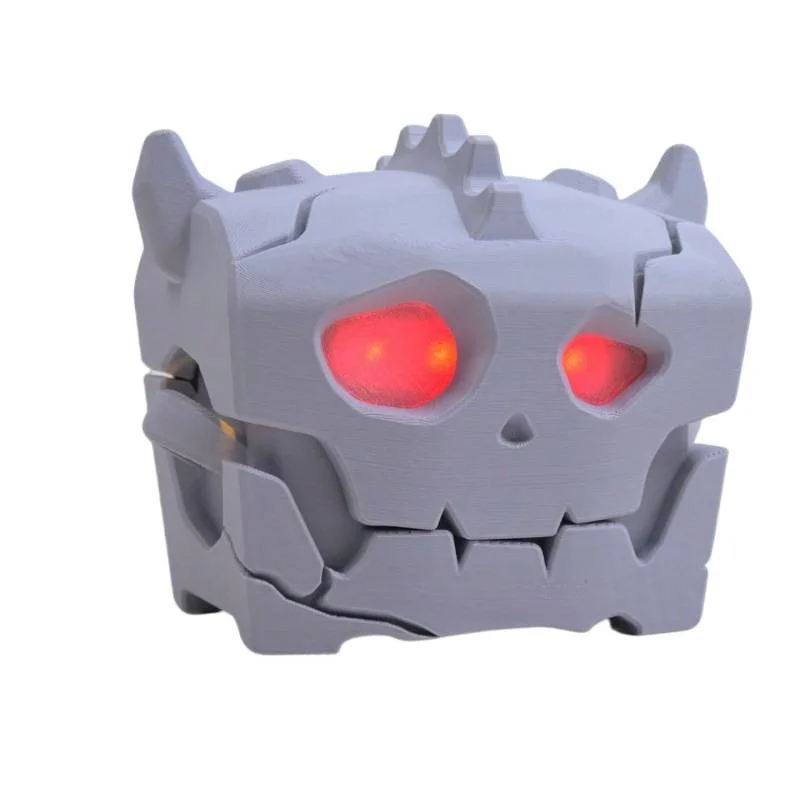 صندوق الكنز التنفس من البرية أسطورة صندوق الكنز لعبة خرطوشة صندوق تخزين الاهتزاز التحكم الصوتي لعبة مجسمة حلية #4