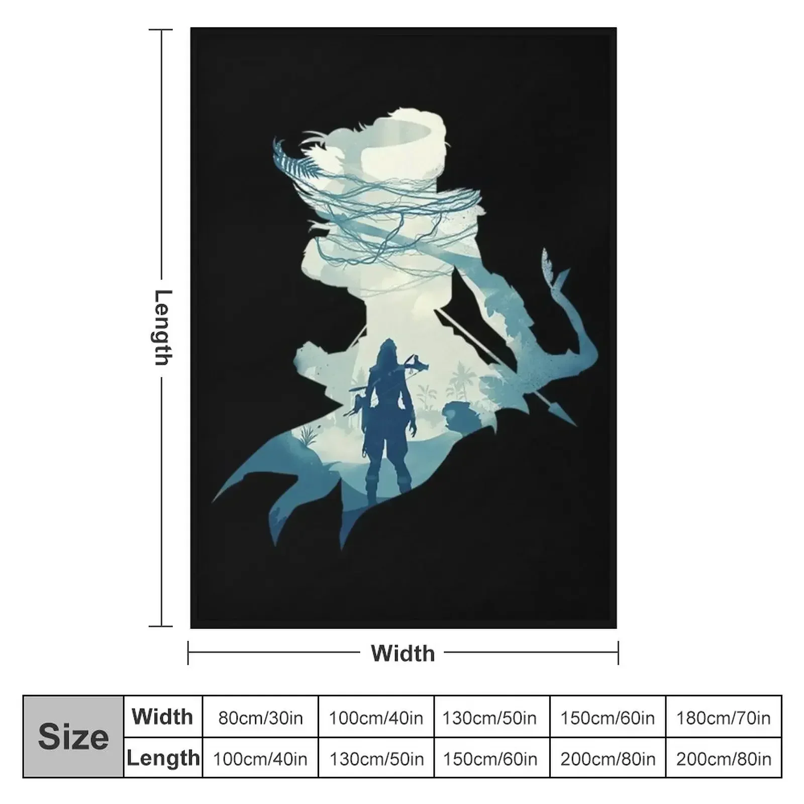 Horizon Zero Dawn T-ShirtNot Safe To Go Alone Throw Blanket christmas gifts Designers Kid'S Flannel Blankets