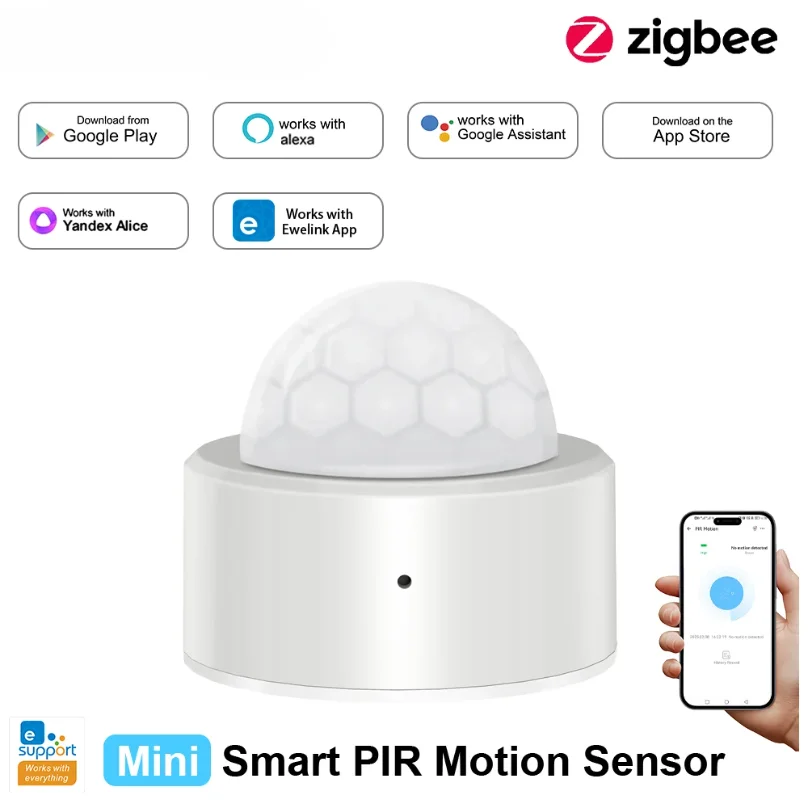 

Zigbee With/No A Stand Pir Motion Sensor Movement Human Body Infrared Detector Security Alarm Sensor Works With APP