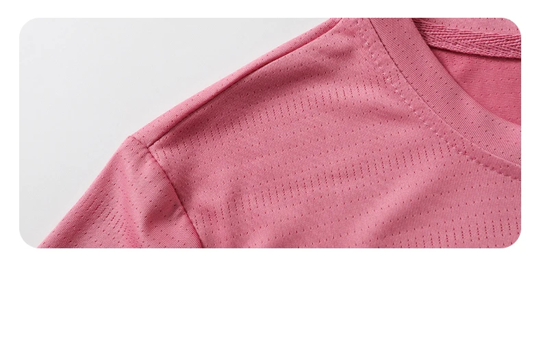 Sommer-Kurzarm-T-Shirt für Herren und Damen, dünnes, atmungsaktives, schnelltrocknendes Sport- und Freizeit-T-Shirt aus Eisseide – Detail 15