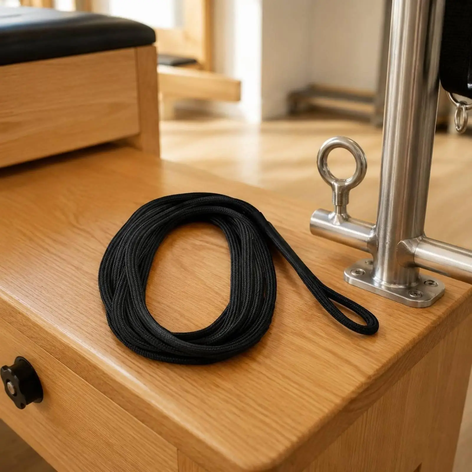 Picture 6: Pilates Central Bed Rope Easy to Install Pilates Reformer Rope Stable Assistance