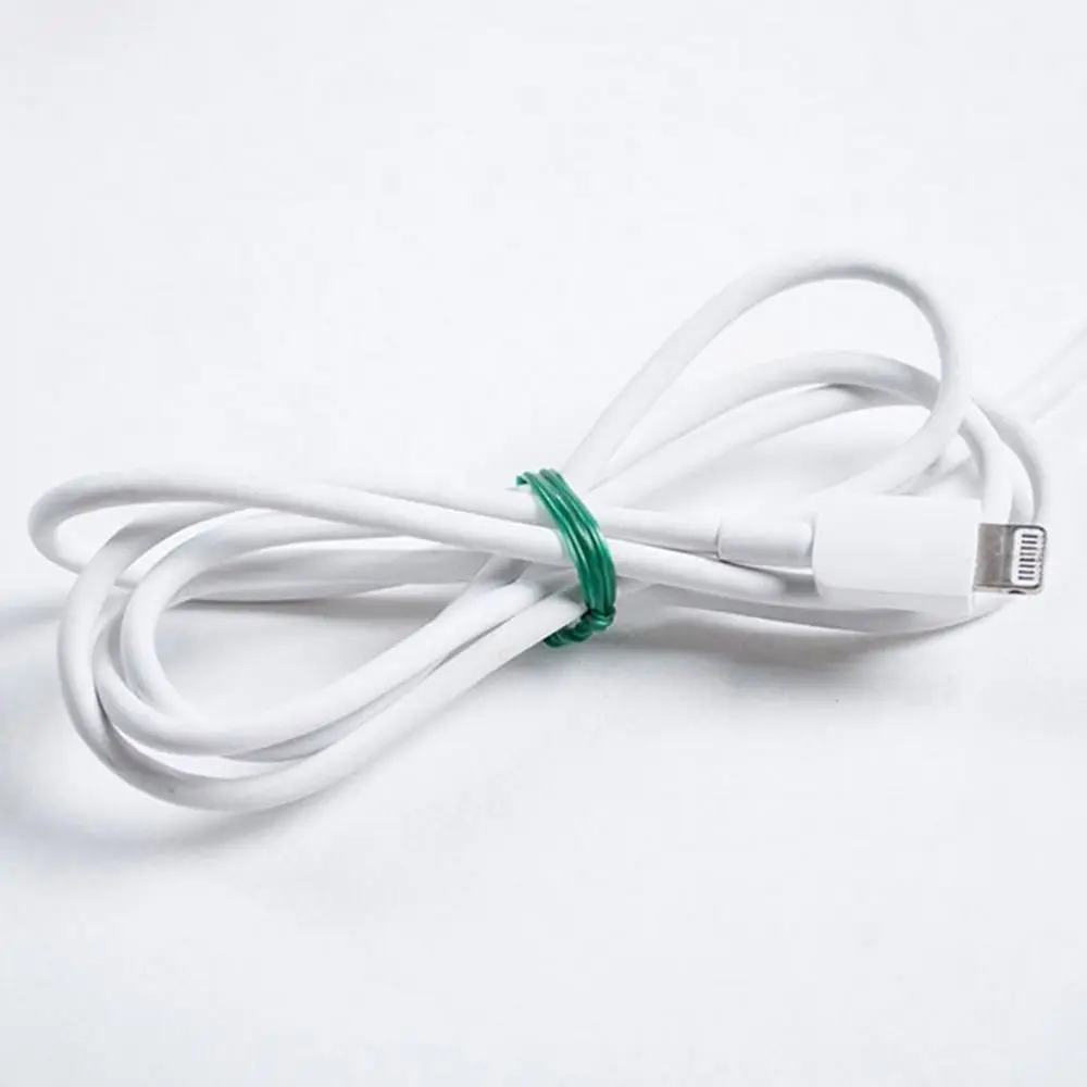 20/50/100m Garden Cable Ties Plant Twist Ties Flower Plant Support Strap Tie Plant Bundle Iron Wire Plant Climbing Lines