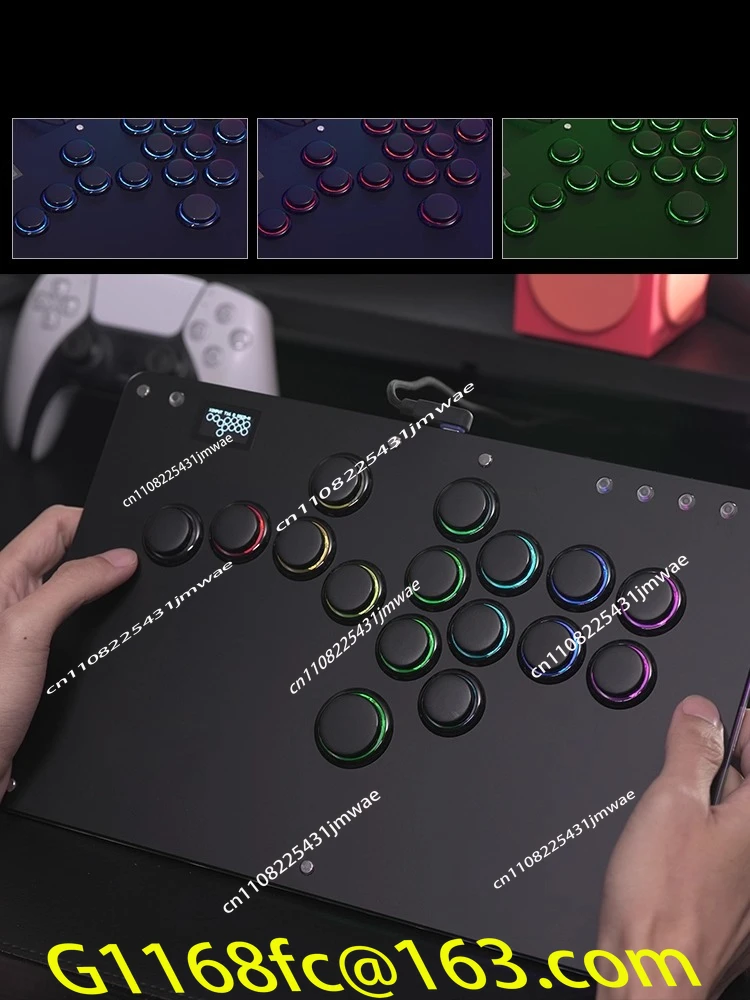 Afbeelding 3: Geschikt voor Hitbox Haute 42 Fighting Keyboard, Raspberry Pi, Street Fighter 6 Switch Pc R-serie