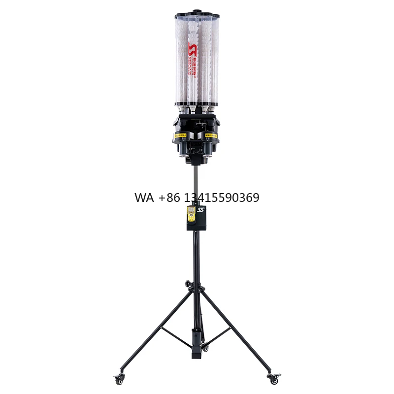

Program App Control Machine Badminton Shuttle Throw Machine Badminton Feeding Machine for Sale
