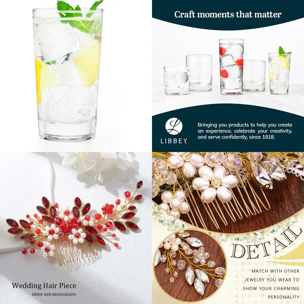 

Heavy Base Highball Drinking Glasses, Clear Restaurant Quality 8 Oz Rocks Glasses Set of 24, Modern Cocktail Glasses for Juice,