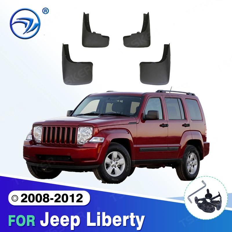 

For Jeep Liberty 2008-2012 2009 2010 2011 Mudflaps Splash Guards Mudguards Mud Flaps Fender car Accessories