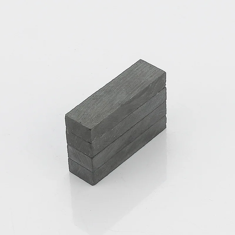 Rectangular Magnets Heavy Duty Blocks Grade 8 Ceramic Rectangular Bar Magnet for Crafts Ceramic Magnets 20x10x5mm Block Magnets