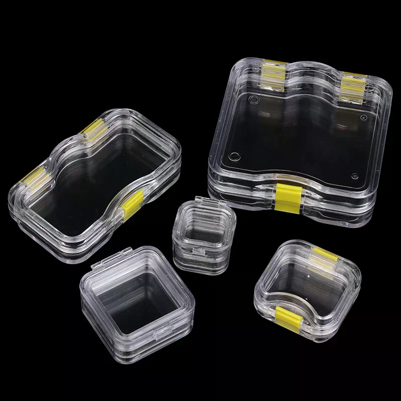 1 Stuks Plastic Dental Lab Box Met Film Tandarts Valse Tand Case Box Met Membraan Opbergdozen Prothese Tanden Container Case