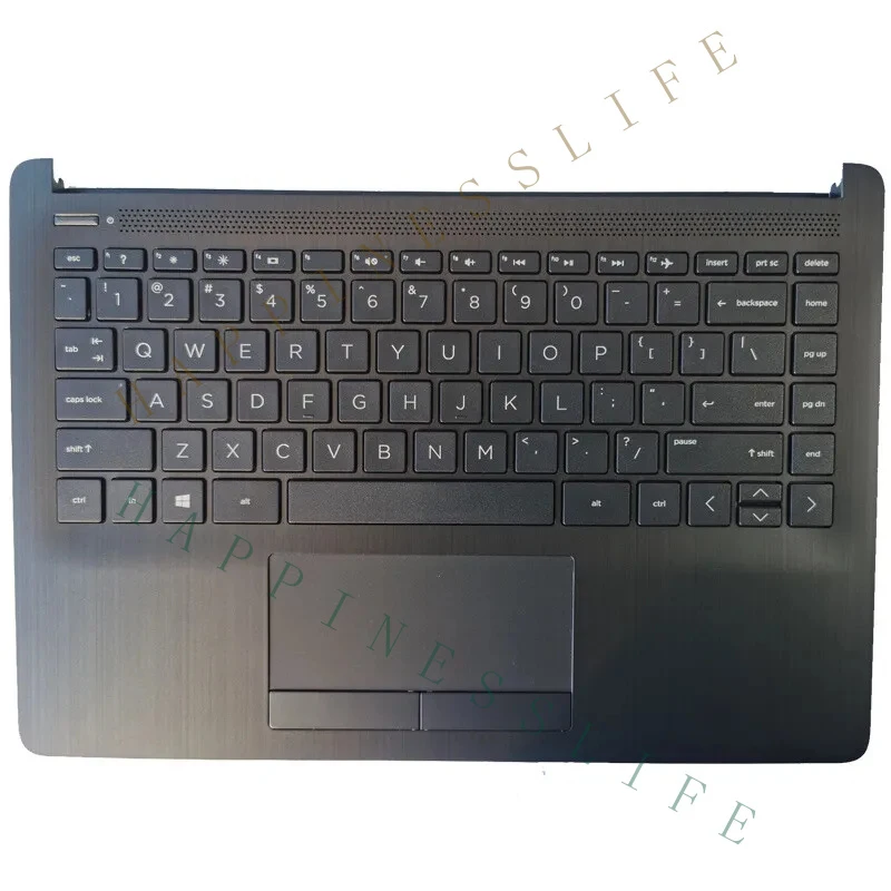 OM+   New For HP 14-CF 14S-CF Palmrest Keyboard Bezel Cover Touchpad L24818-001