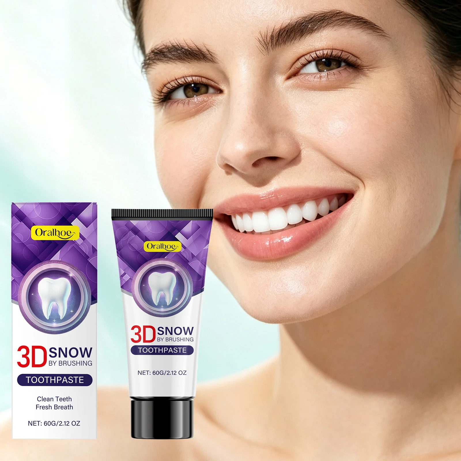 3D-зубная паста для отбеливани – обзор и цена Teeth Whitening Toothpaste