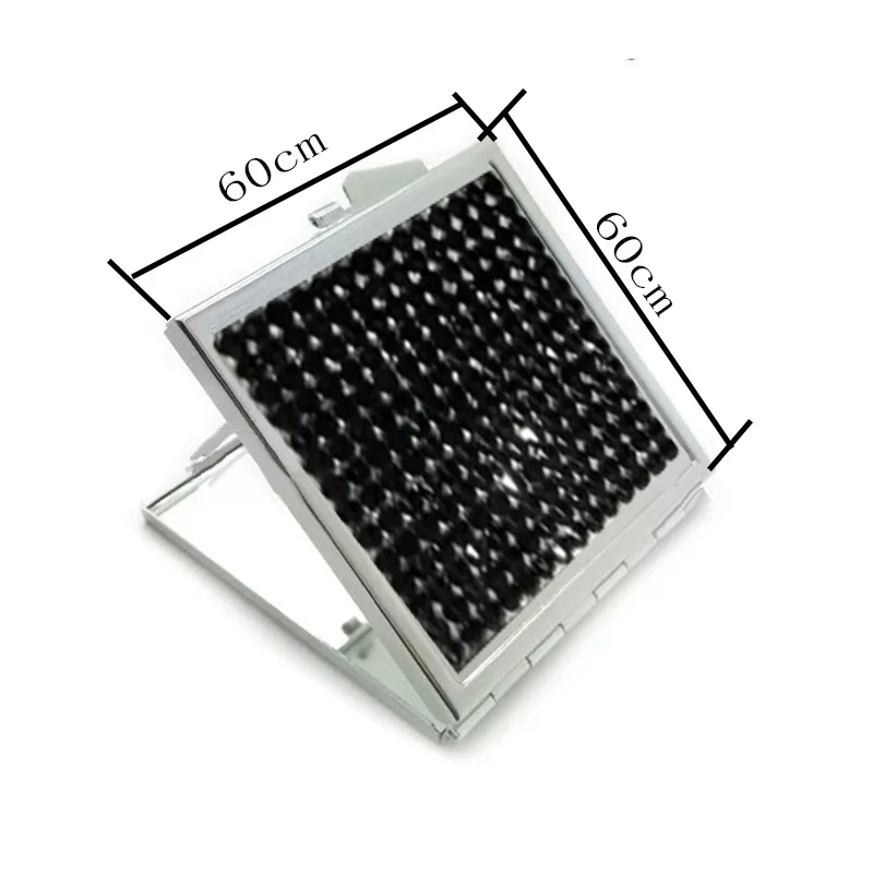 4 قطعة مجموعة ملحقات التدخين المحمولة صندوق السجائر مع شفرة قطع مرآة على الوجهين مجموعة تخزين السفر الفاخرة #4