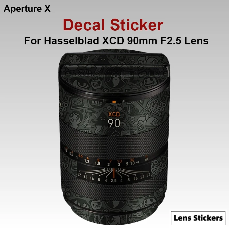 

Для Hasselblad XCD 90 мм F2,5 наклейка на объектив защитная наклейка на кожу виниловая пленка защитная пленка от царапин XCD90 F/2,5