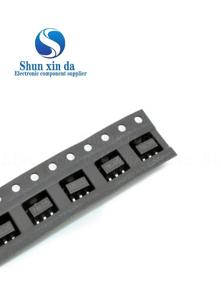 1000/3000PCS CJ L 78L05 78L06 78L08 78L09 78L12 78L15 79L05 SOT23 SOT89 SMD Three-terminal positive voltage regulator  5V 12V