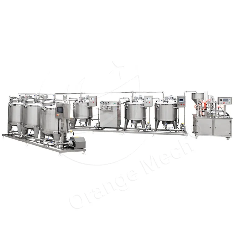 Milk Powder Yoghurt Yogurt Uht Industrial Dairy Make Process Machine Small Scale Plant Production Line