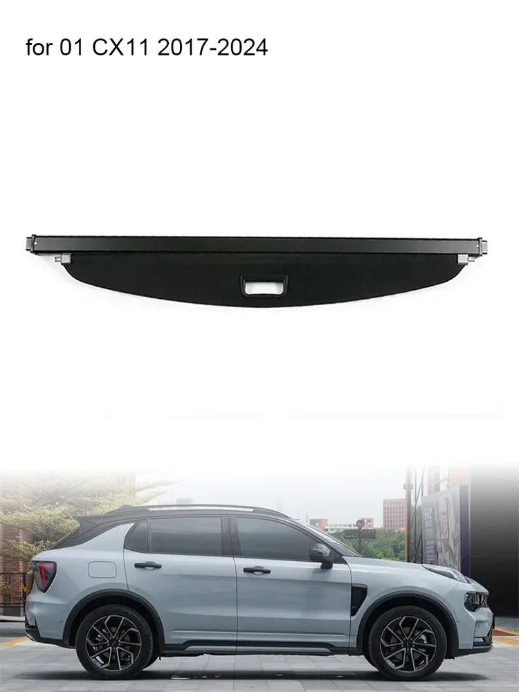 Kofferbak Gordijn Cover Organizer Voor Lynk & co 01 CX 11 2011-2024 Achterrek Partitie Onderdak Schild Schaduw bagage Cargo Opslag - afbeelding 2