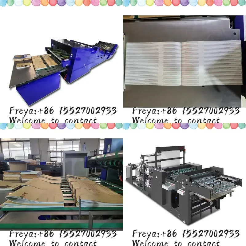 High Quality Automatic Three Side Book Trimmer Double Elevator Auto Feeding Three Knife Cutting Machinery