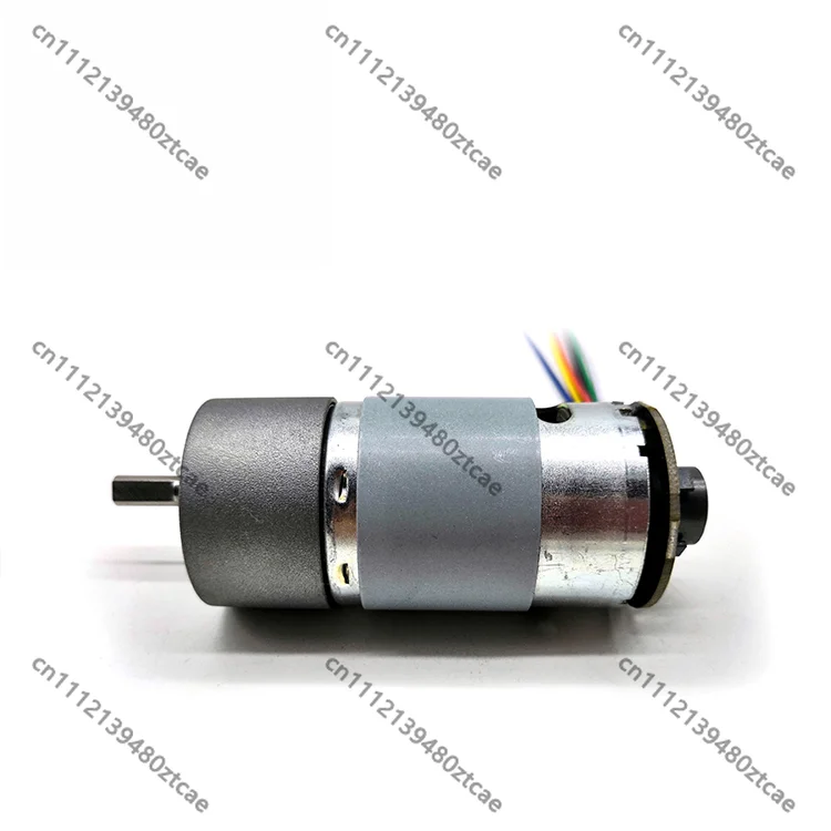 GM37-545 High Torque DC Geared Motor 12V 24V Hall Encoder Speed Measuring Robot Drive Parts