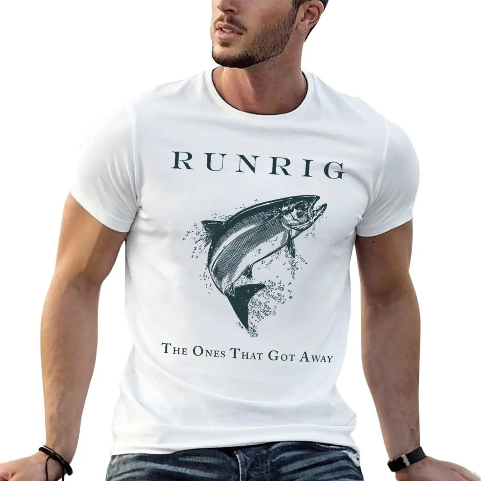 RUNRIG T-Shirt Athletic Quick Dry T-Shirt for Men