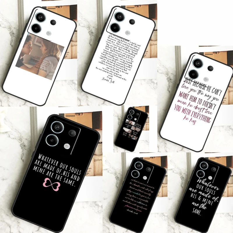 After We Collided Hardin Scott Tessa Case For Xiaomi Redmi Note 11 9 10 12 13 Pro Plus 12S 11S 10S 9S Redmi 12 10C 12C 13C Cover