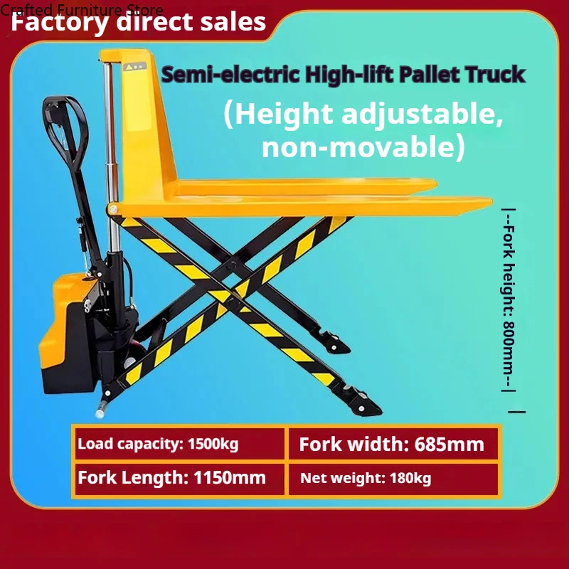 

Electric Self-inductive Forklift Truck Hydraulic Pallets Forklift Truck Durable Commercial Furniture Carretilla Elevadora ZY60CC